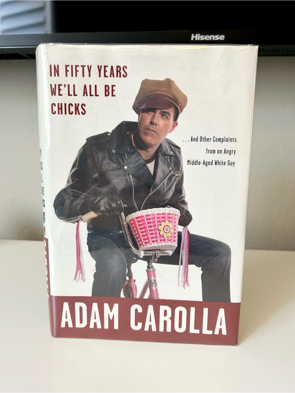 SIGNED Adam Carolla Book | Memoir In Fifty Years